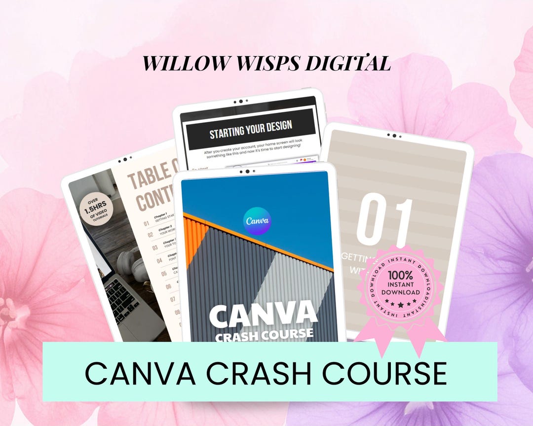 Canva Crash Course - Quick Guide to Digital Design - Includes Resell ...