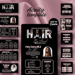 Acuity Scheduling Template Hairstylist Website Acuity Template Canva Editable Banner Templates Hairstylist Website Booking Acuity Hair DIY acuityschedule acuity hairstylist hairstylist website hair tech acuity canva acuity hair hair acuity schedule hair acuity booking template hair acuity acuity scheduling acuity template booking site acuity schedule hair acuity black acuity acuity hair template hair scheduling site acuity hair website