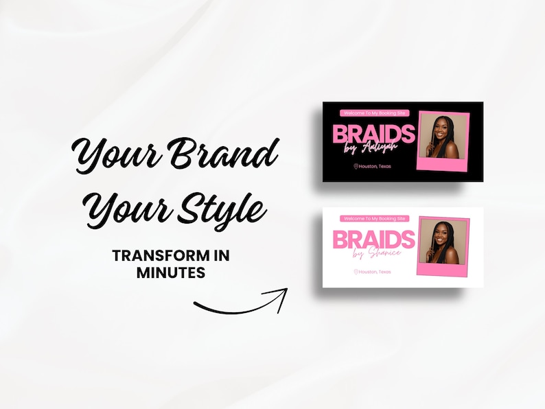 Acuity Braids Booking Template Black Pink Braids Acuity Braiding Acuity ...