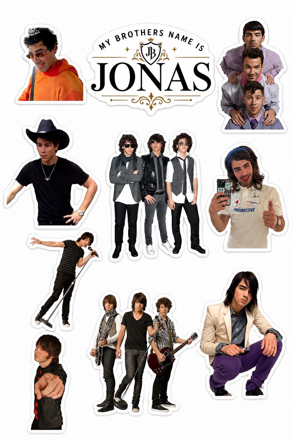 Jonas Brothers Sticker - Etsy