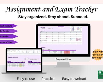 Assignment & Exam Tracker