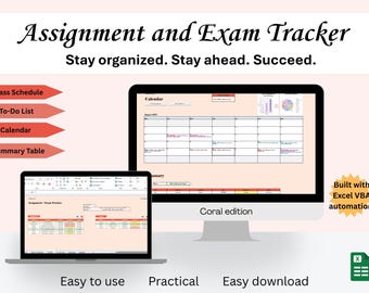 Assignment & Exam Tracker