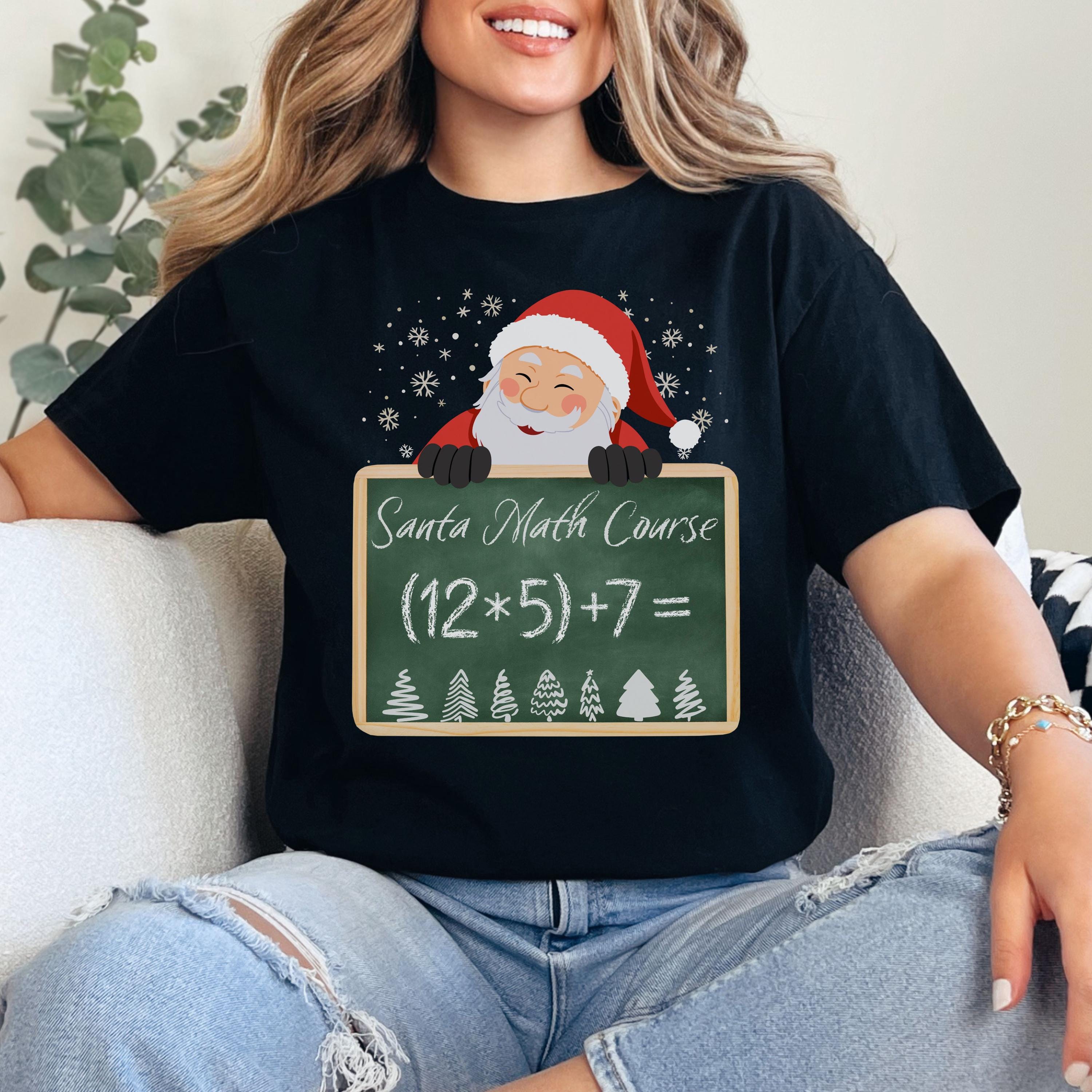 Funny Santa Math Meme Six Seven PNG – Christmas Teacher Chalkboard 6 7 ...