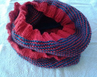 Hand Knitting pattern Cowl PDF