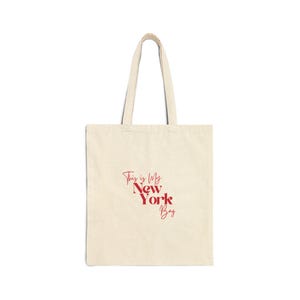 Cotton Tote Bag New York City