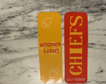 Kansas City Chiefs 2-set bookmarks