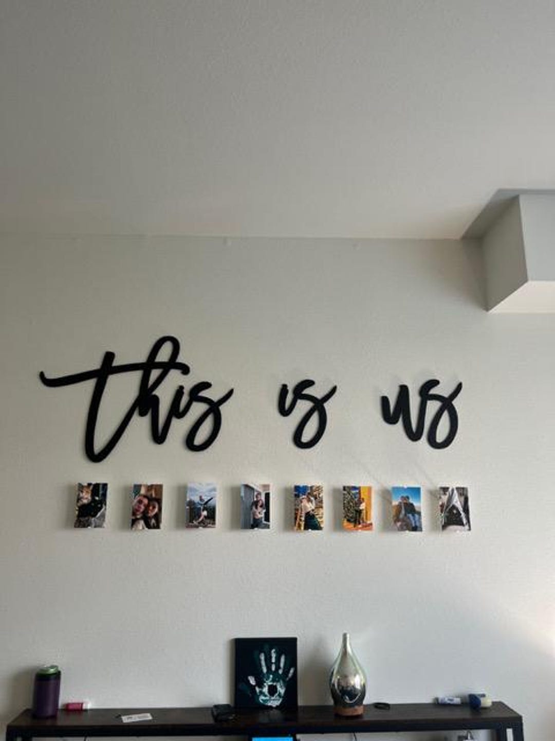 This is Us 3D Printed Sign – Modern Black Family Wall Decor - Etsy