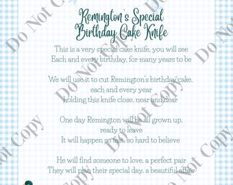 Archivo digital de cuchillo para tarta de cumpleaños con temática de ánade real