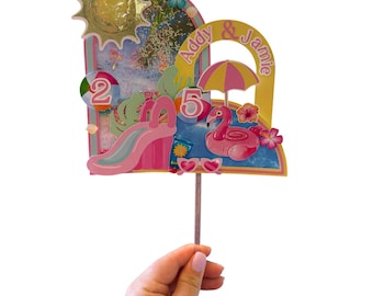 Adorno personalizado para tarta