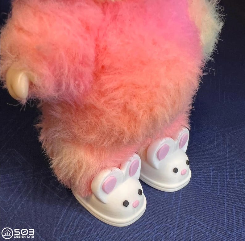 Bunny Slippers for Labubu image 3