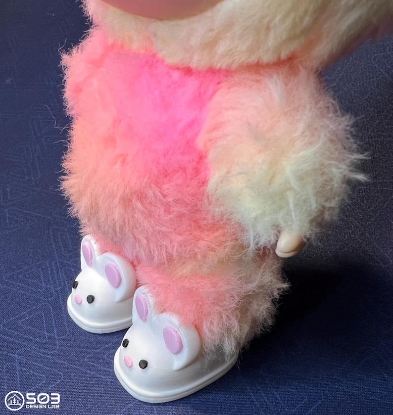 Bunny Slippers for Labubu image 4