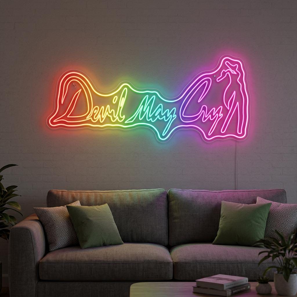 Devil may cry neon - Etsy 日本