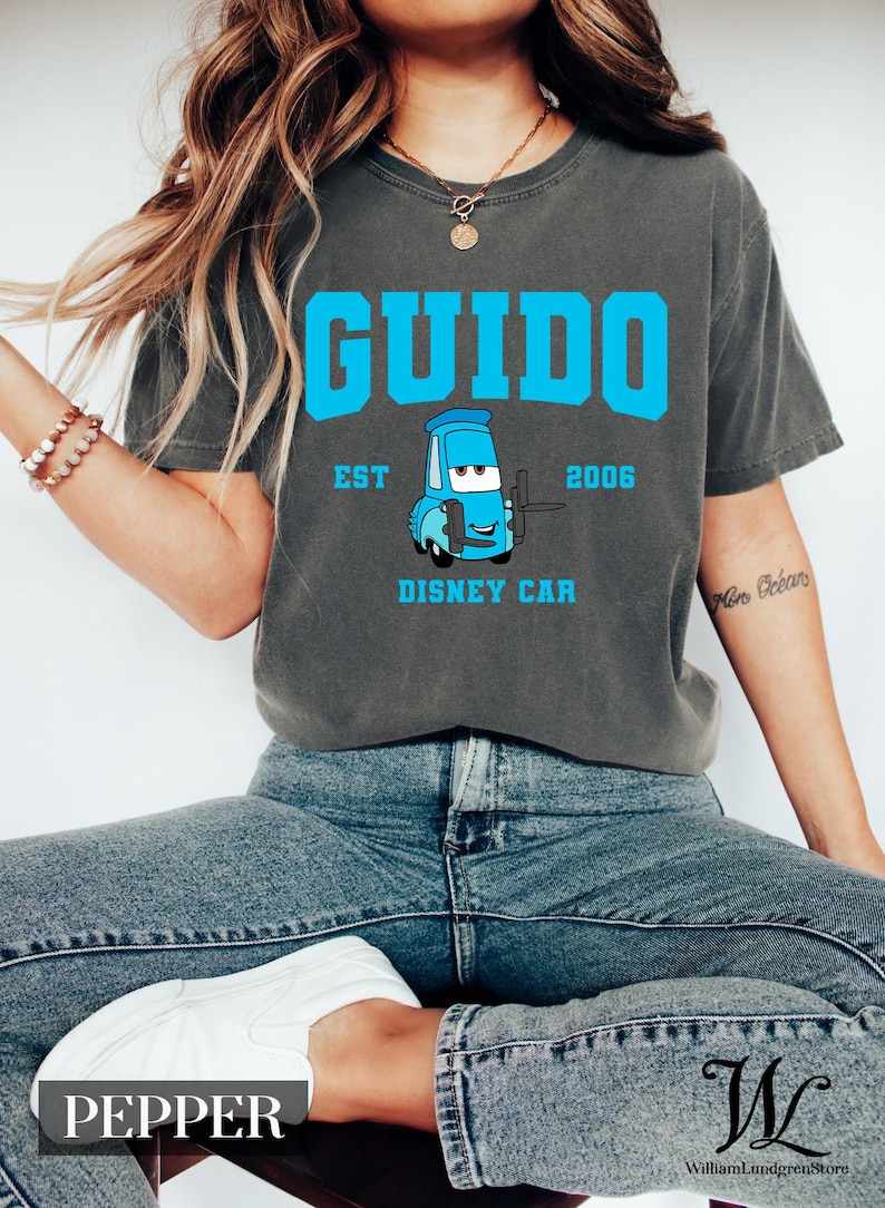 Disney Cars T-shirt, Pixar Lightning McQueen Tee, Tow Mater Sweatshirt, Sally Carrera Tee, Disney Family Trip Shirt, Disneyland Vacation Tee image 3