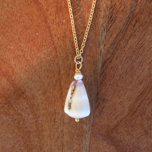 Hawaiian cone shell necklace
