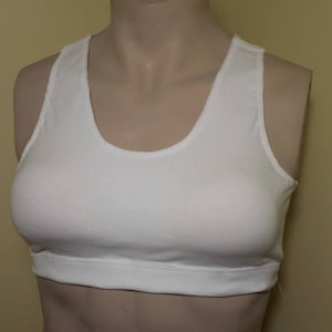 Stuffed Racer Back Relaxed Fit Bra
