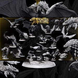 Monster Madness : Volume 2 - Pack STL 3D - (Sortie hommage à Monster Madness)