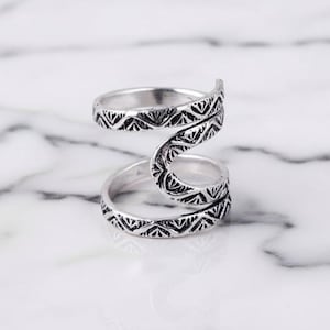 Fingerskena i sterlingsilver | Artritstöd, ledvärkslindring, terapeutiska handsmycken, justerbar ring för reumatoid artrit