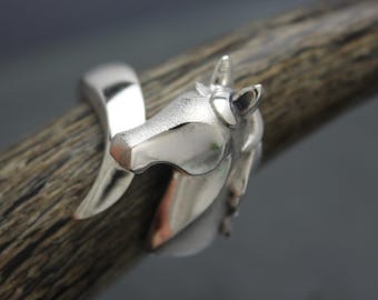 stallion ring silver