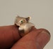 fox ring. Bronze , pick your eye color 