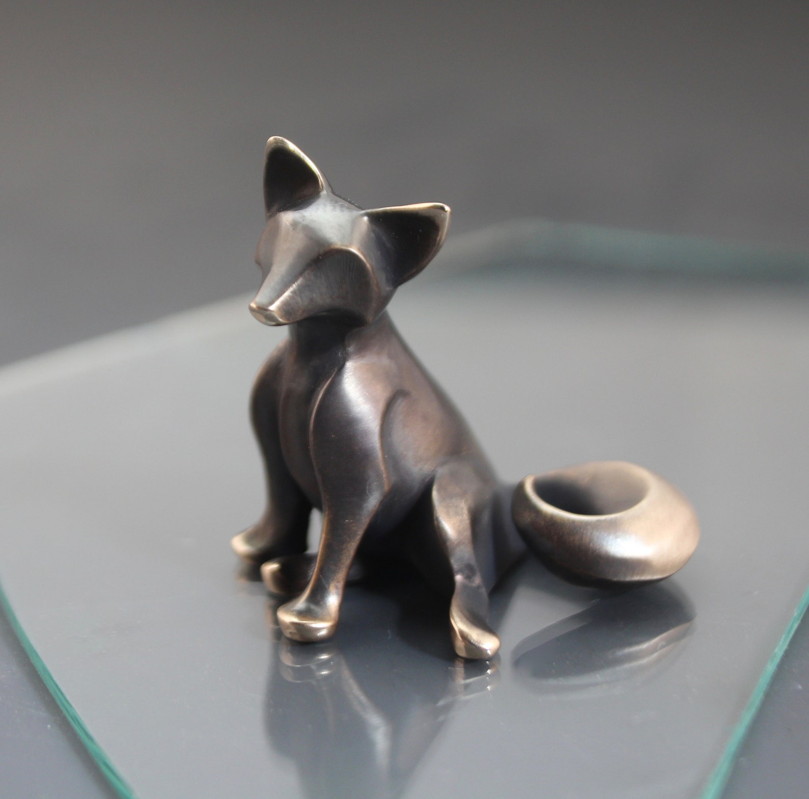 Fox Kits Sculpture . Limited Edition Bronze - Etsy
