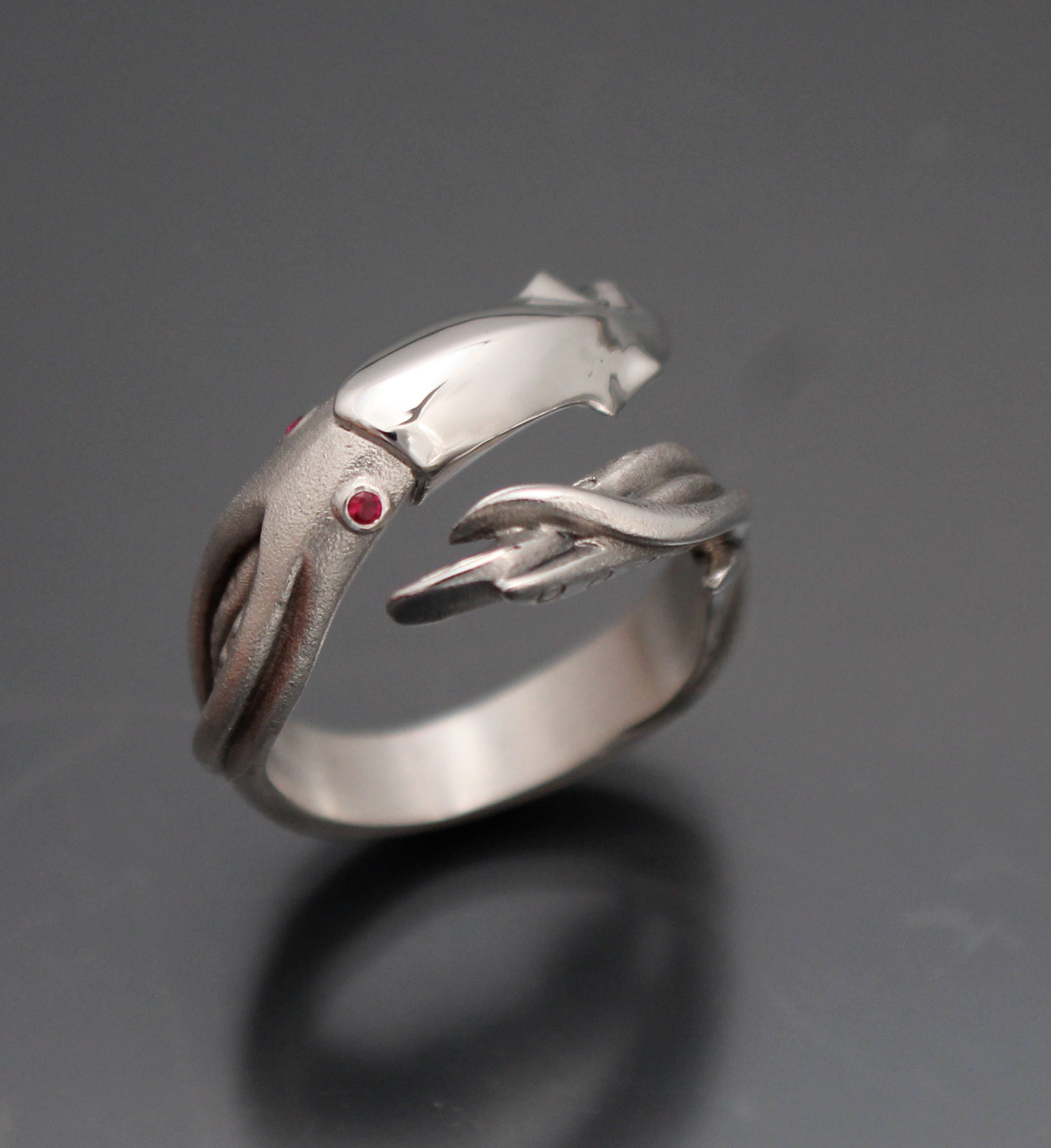 Stainless Steel Octopus Tentacle Squid Ring – My Passion for Jewelry