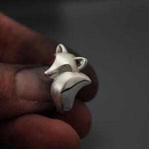 fox ring. sterling silver image 8