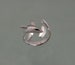 hammerhead  shark ring , silver  HIGH POLISH or SATIN finish 