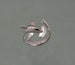 hammerhead shark ring , silver HIGH POLISH or SATIN finish