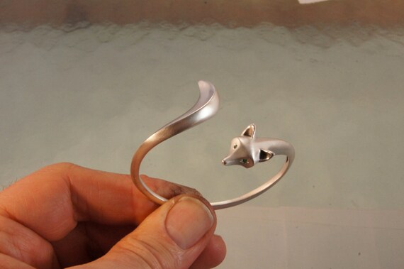 Fox bracelet best sale silver