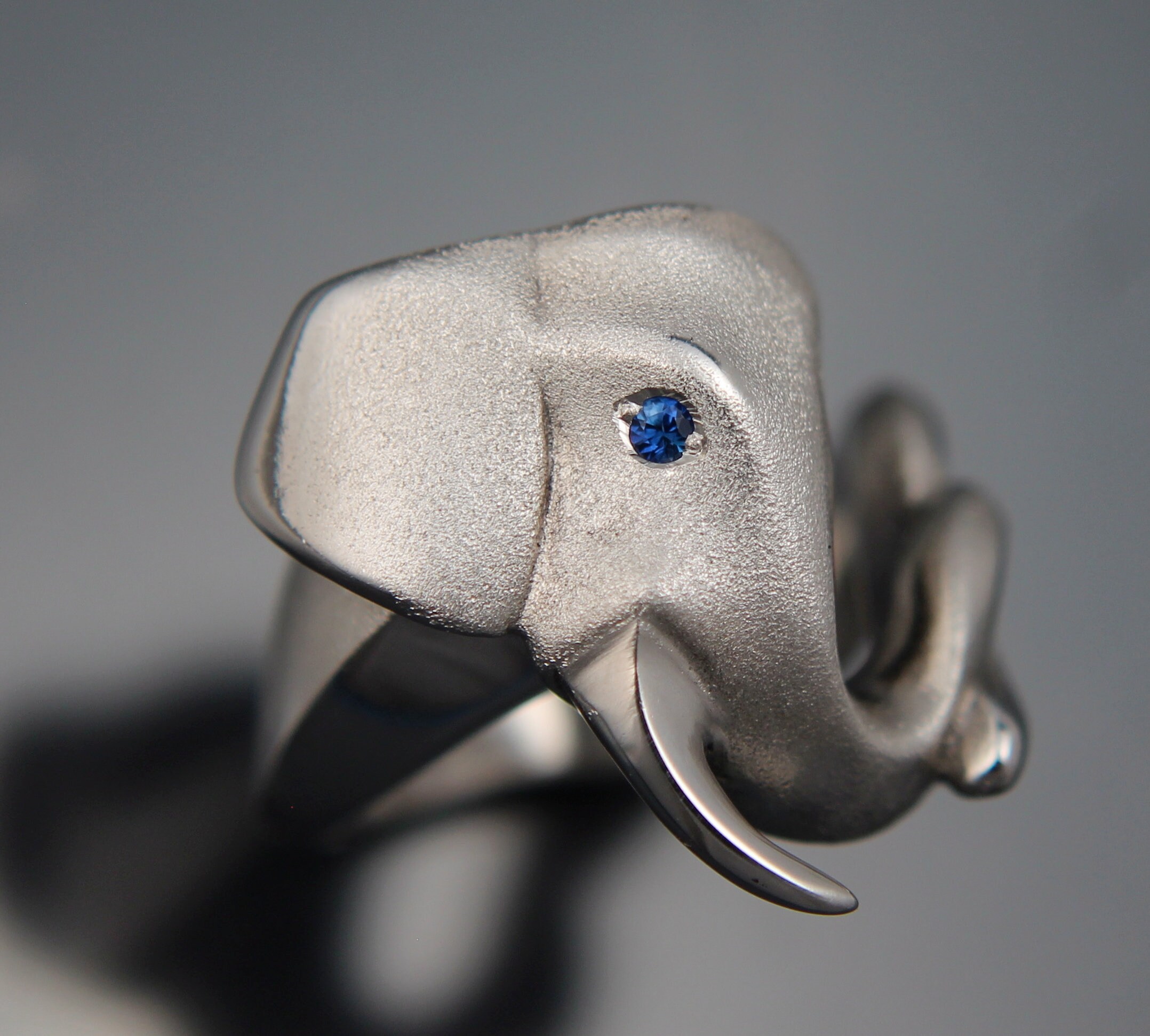 Enhanced Elephant Adjustable Animal Wrap Ring Vintage Silver Tone | Animal  wrap rings, Elephant ring, Vintage rings