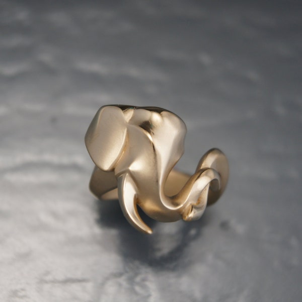 Elefant Ring Bronze