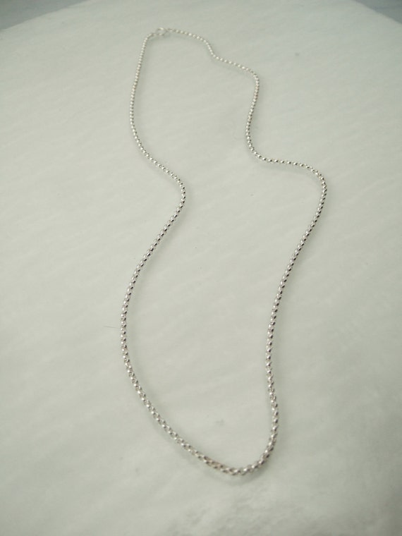 Sterling Silver Rolo Chain 2.1 mm Sterling Silver Rolo Chain 2.1 mm