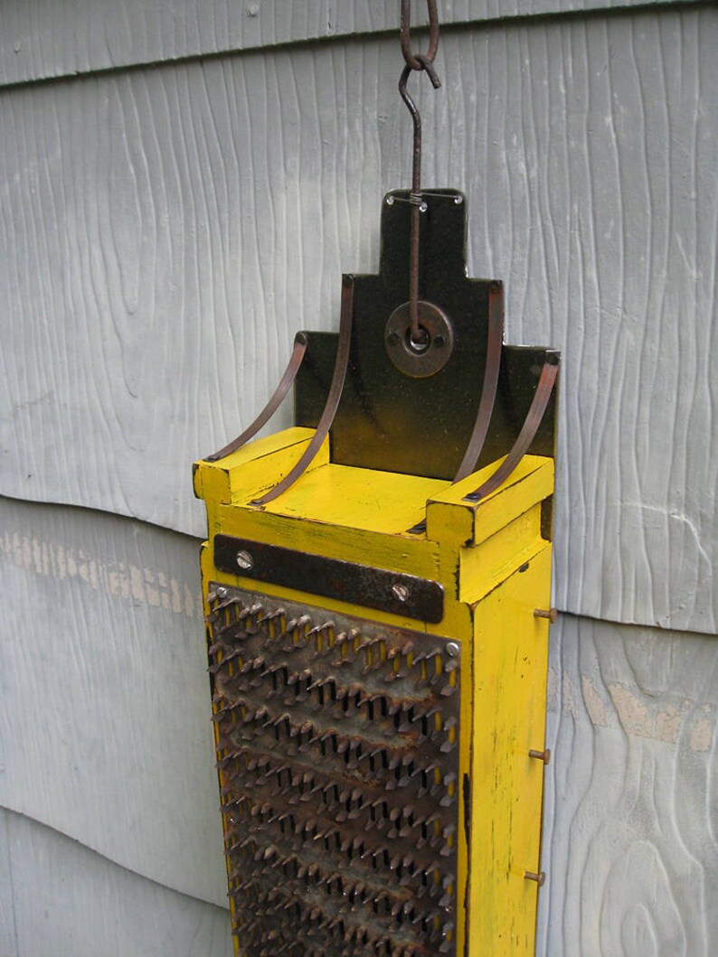 Yellow Rustic Primitive Wall Lamp/Sconce | Etsy on Primitive Electric Wall Sconces id=36504