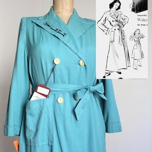 NOS vintage 1940s monogram jacket {XL/1X}