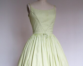 vintage 1950s sun dress {s}