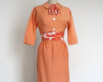 vintage 1950s dress set {XS}