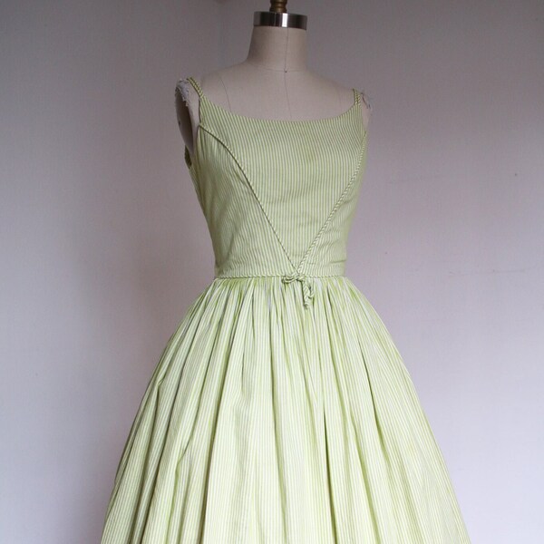 vintage 1950s sun dress {s}