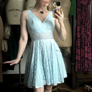 SALE // vintage middenrifjurk jaren 60 {xs}