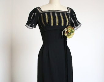 vintage 1950s wiggle dress {xs}