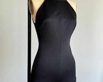 20 % OFF SALE // vintage 1960s black Cole of California swimsuit {xs-m}
