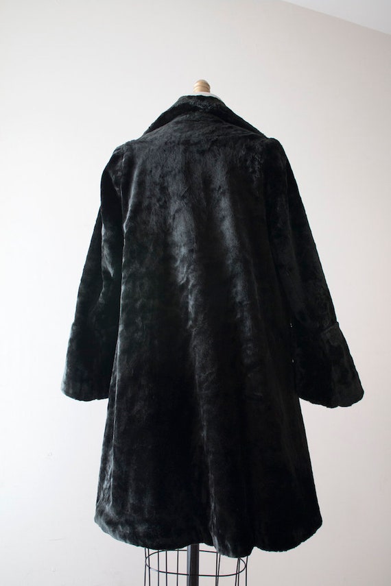 MARKED DOWN vintage 1920s faux fur coat - image 6