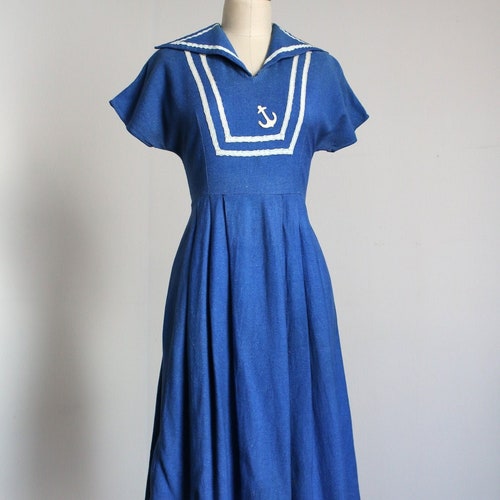 princess polly baby blue dress Buy Blue Rayon Lace Collared Navy Sailor Dress With Pleated Hem For Women  by Zazu Online at Aza Fashions main image 0