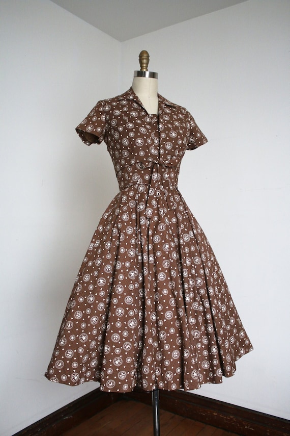 vintage 1950s Jerry Gilden dress set {xs} - image 1