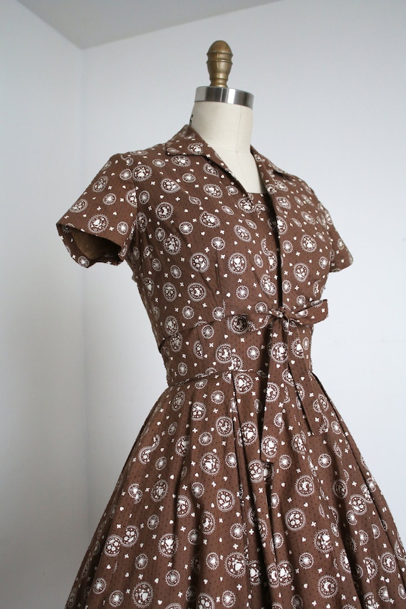 vintage 1950s Jerry Gilden dress set {xs} - image 3