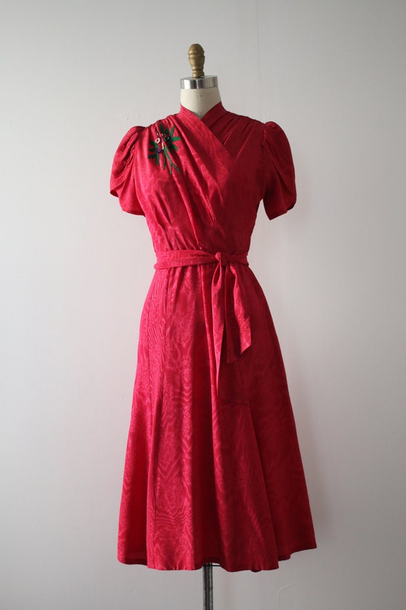 vintage 1930s pink dress