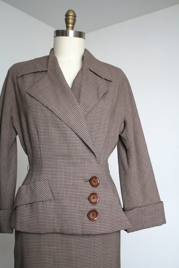 vintage 1940s Fred A. Block suit {s/m} - image 3
