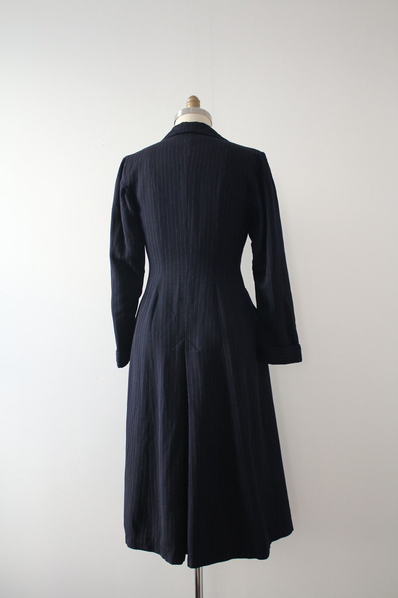 vintage 1940s pin stripe jacket