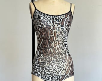 20 % OFF SALE // vintage 1960s LEOPARD Cole of California swimsuit {xxs}