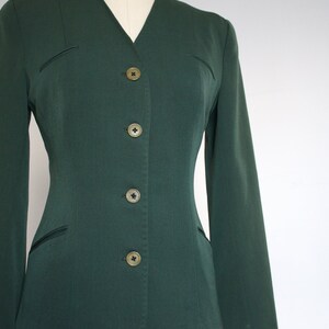vintage 1940s collarless jacket s image 4