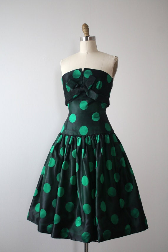 vintage 1980s Victor Costa party dress